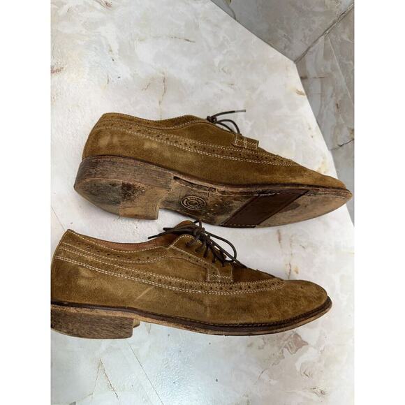 Mike konos Derby Shoes‎ Men\'s 8.5 Suede Leather Oxford Italy main image 11